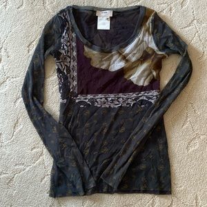 Vintage FUZZI BY JPG Jean Paul Gaultier Mesh Top